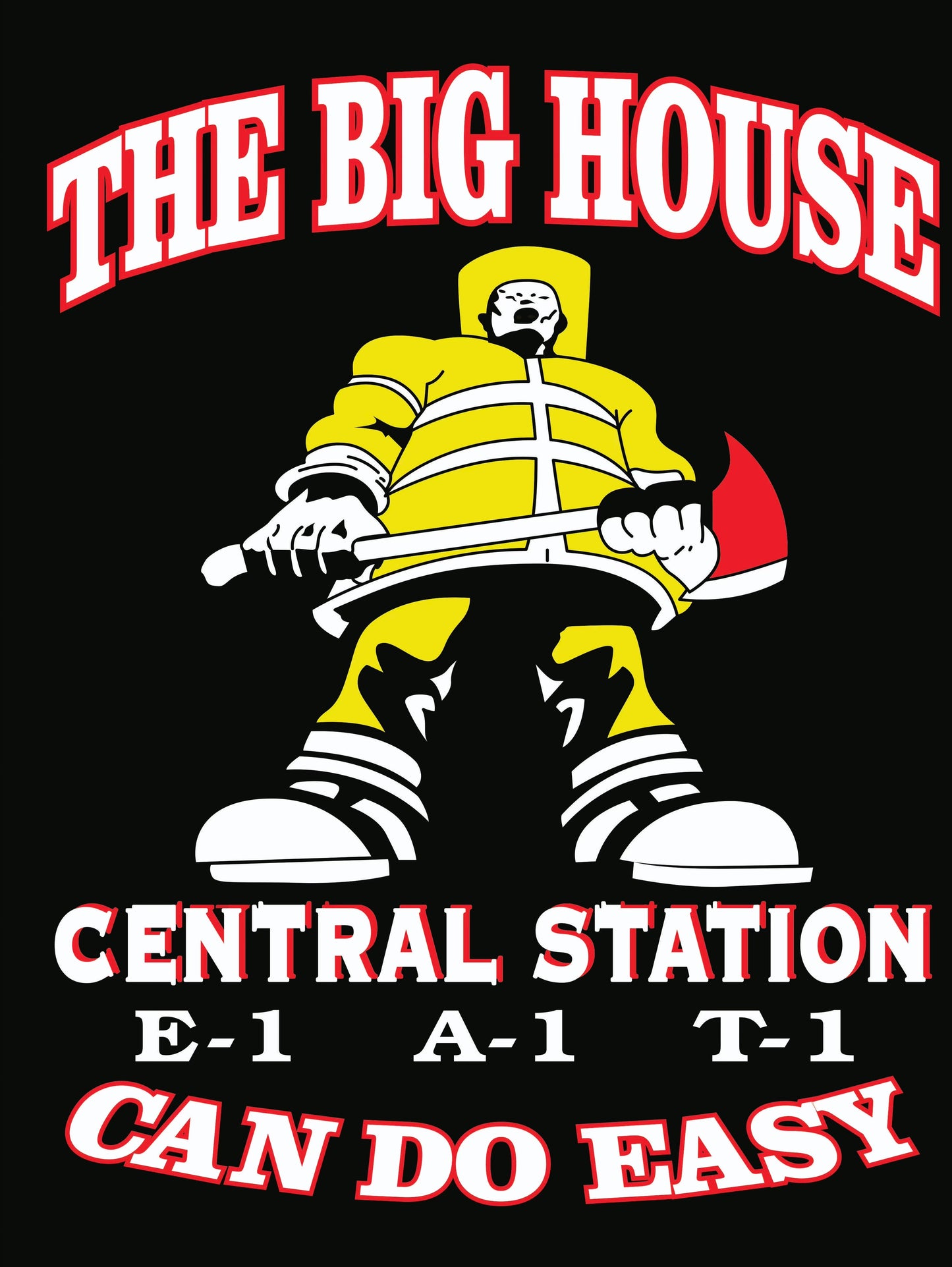 GFD Station 1 Patch Big House Off-Duty