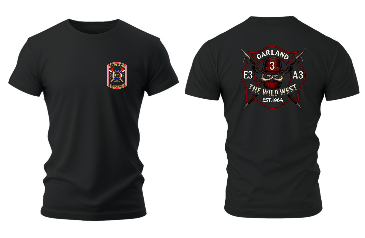Garland Station 3 New Logo Off-Duty Short Sleeve Shirt