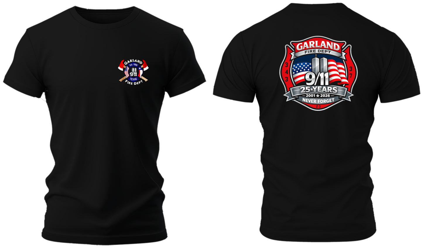 Garland 9/11 Memorial Shirt
