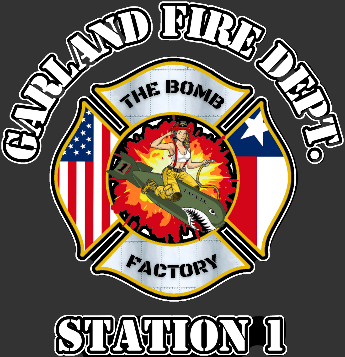 GFD Station 1 Patch Bomb Factory Off-Duty