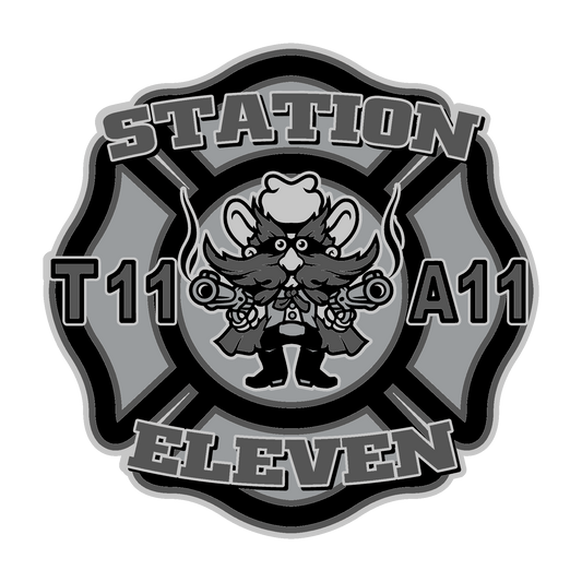 Station 11 Subdued Sticker