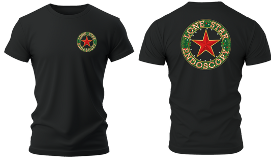 LoneStar Endoscopy Christmas Short Sleeve
