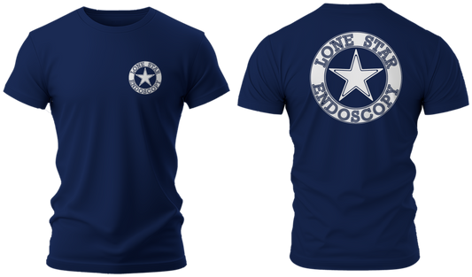 LoneStar Endoscopy Heather Blue With White Logo
