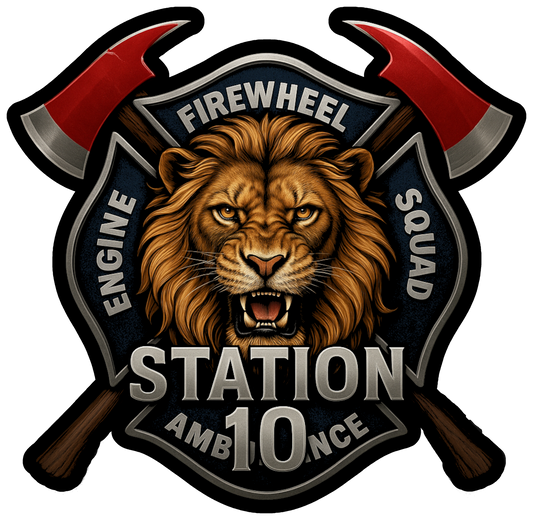 Station 10 Lion Sticker