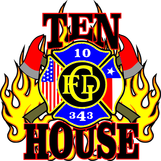 Ten House Sticker