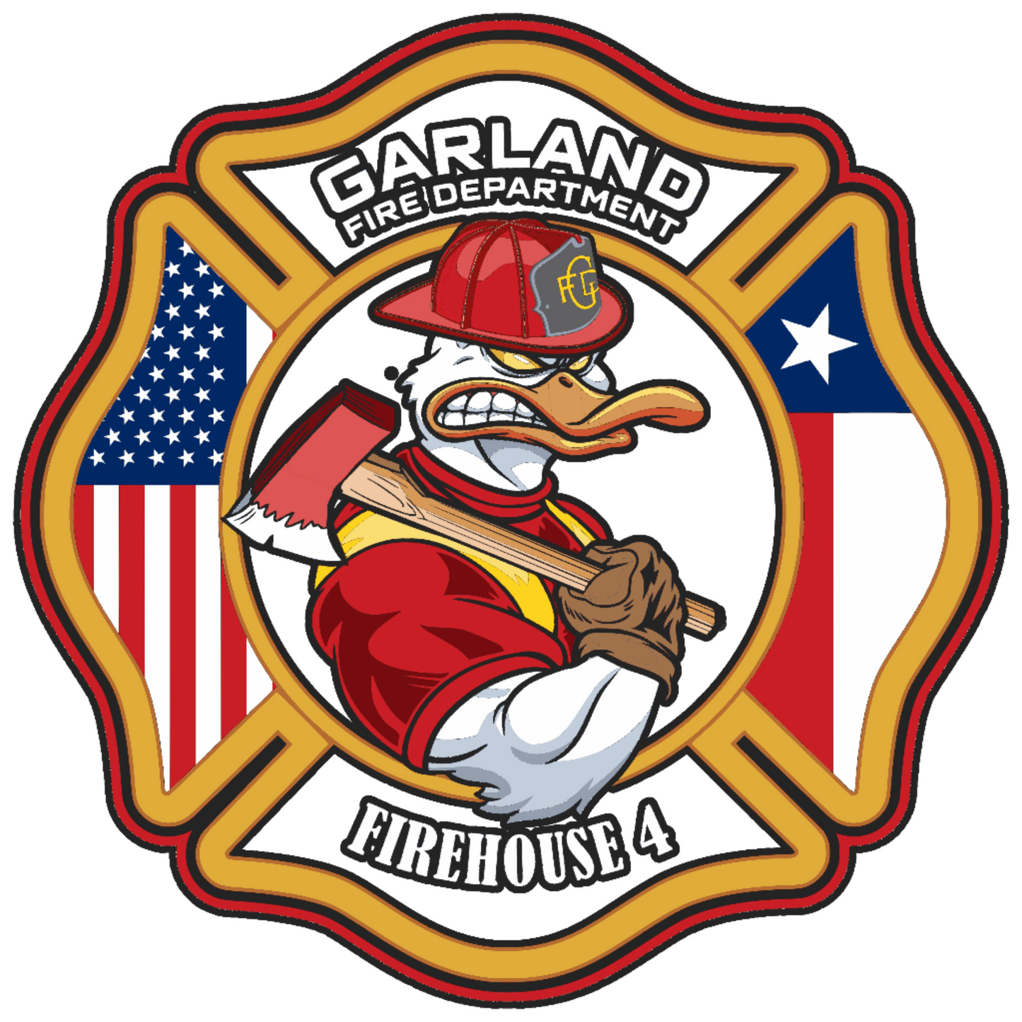 Station 4 Transparent Sticker