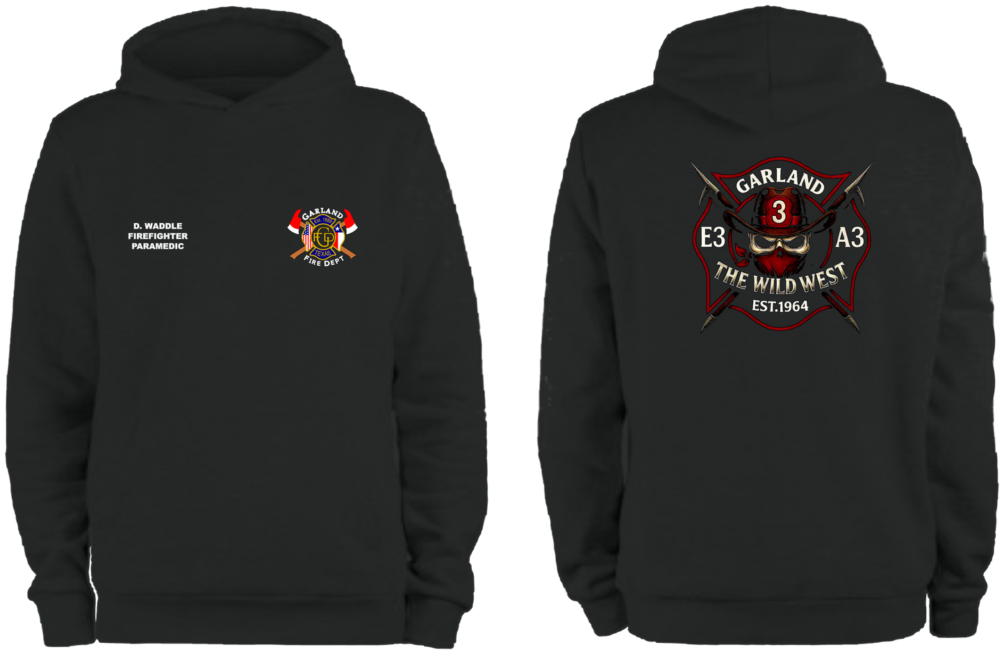 Garland Station 3 New Logo Duty Hoodie