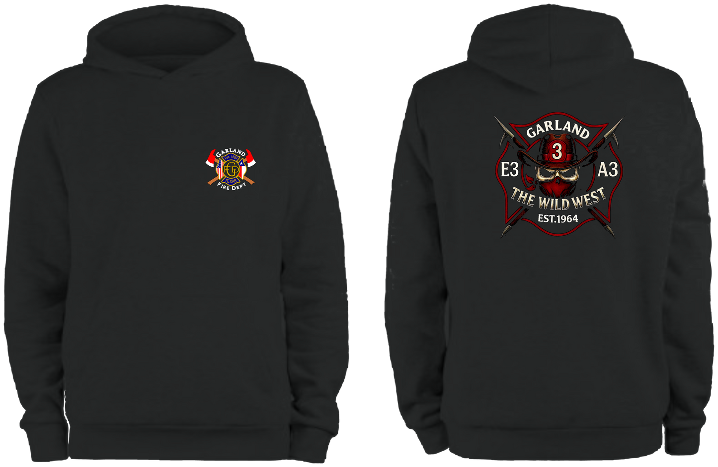 Garland Station 3 New Logo Off-Duty Hoodie