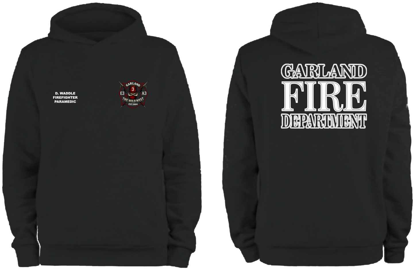 Garland Station 3 New Logo Duty Hoodie