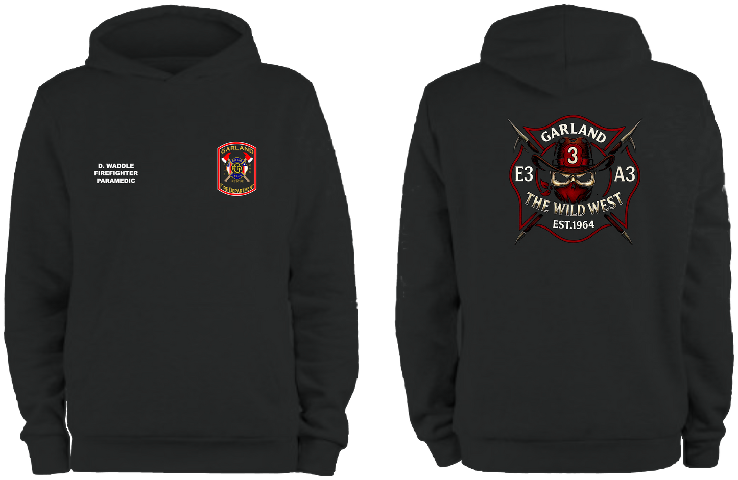 Garland Station 3 New Logo Duty Hoodie