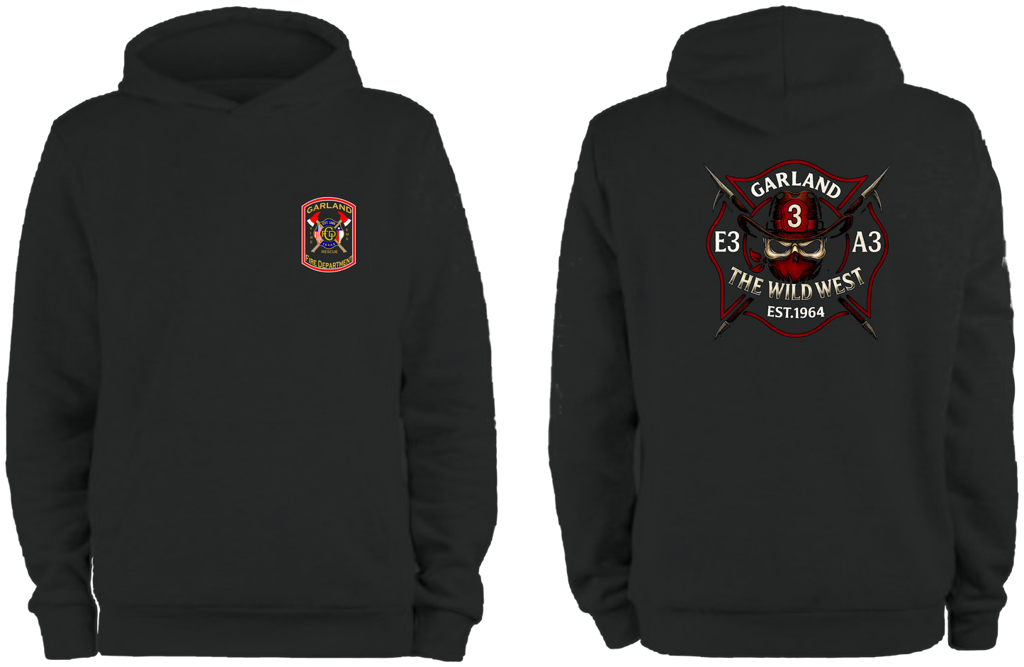 Garland Station 3 New Logo Off-Duty Hoodie