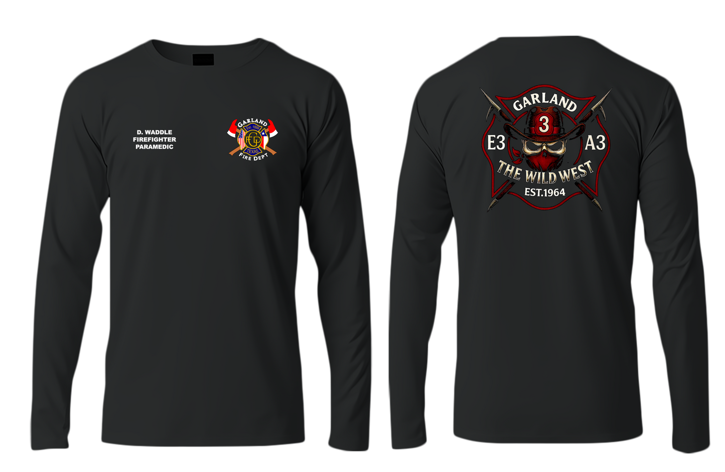 Garland Station 3 New Logo Duty Long Sleeve Shirt