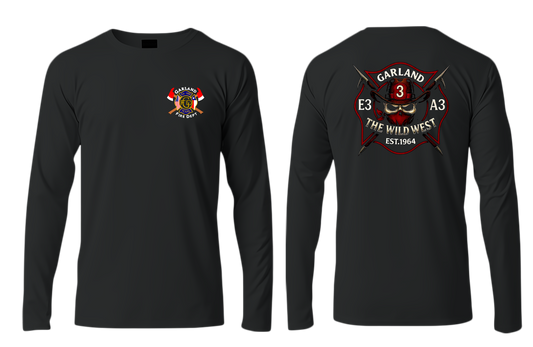 Garland Station 3 New Logo Off-Duty Long Sleeve Shirt