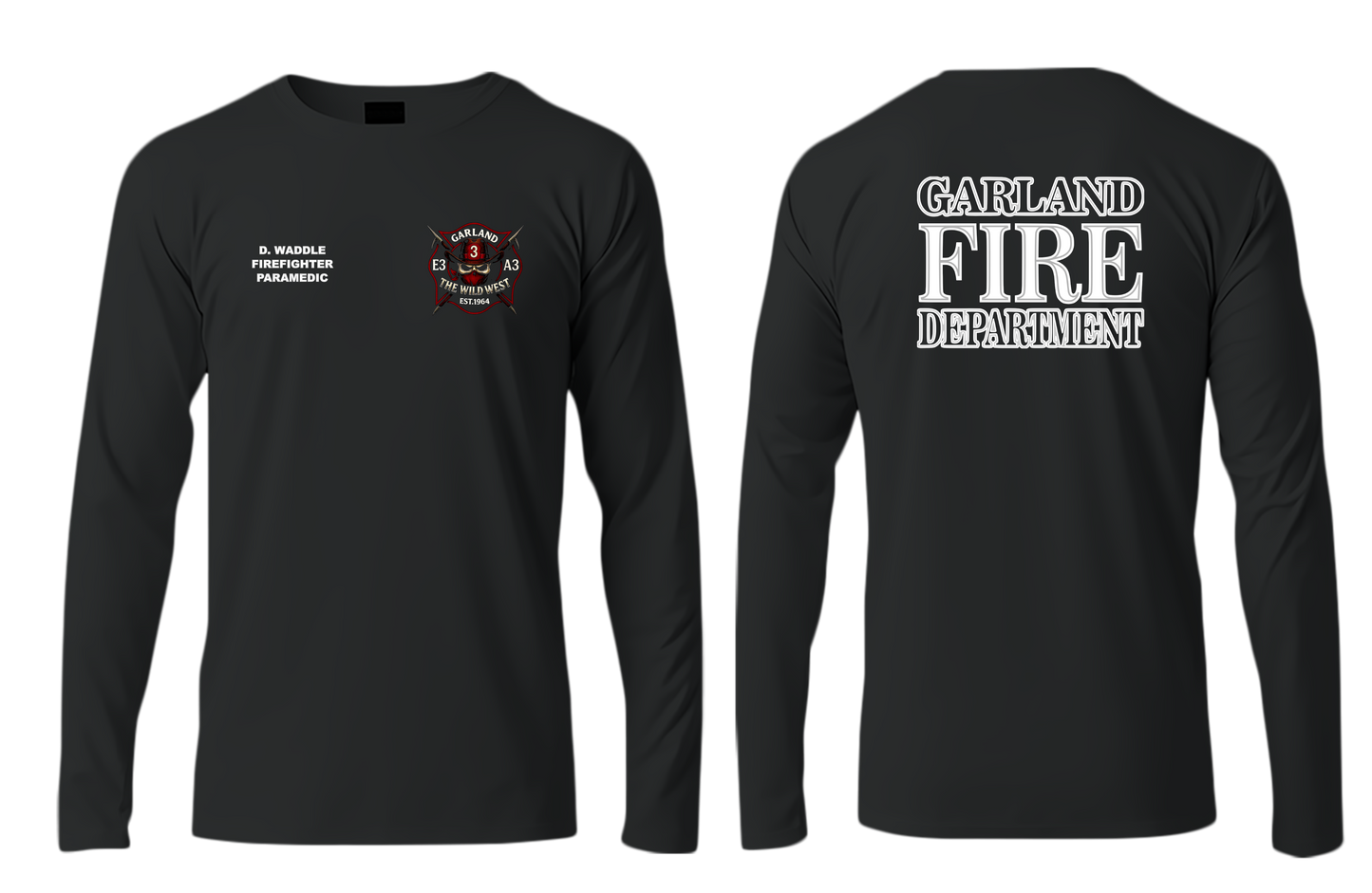 Garland Station 3 New Logo Duty Long Sleeve Shirt