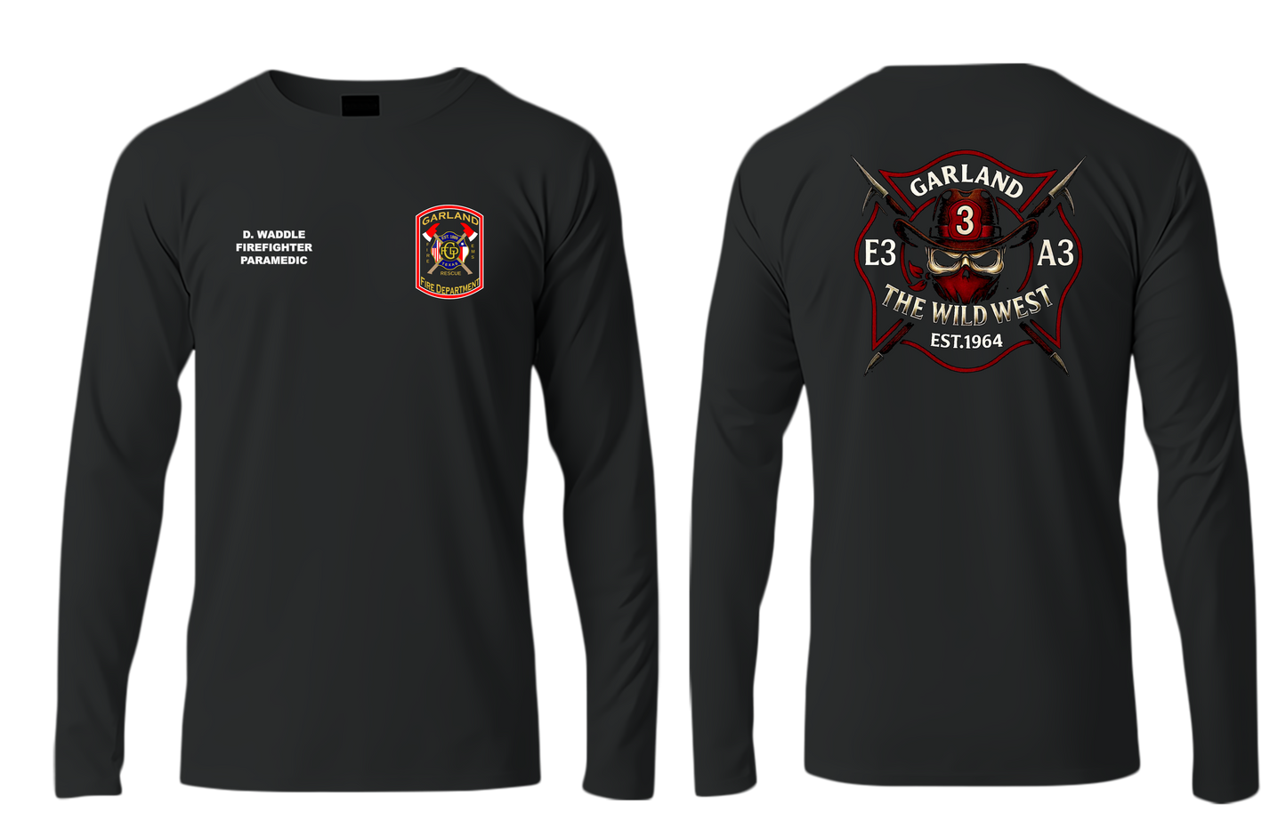 Garland Station 3 New Logo Duty Long Sleeve Shirt