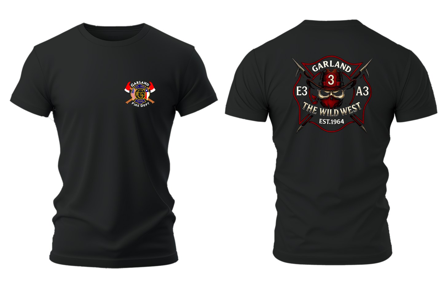 Garland Station 3 New Logo Off-Duty Short Sleeve Shirt