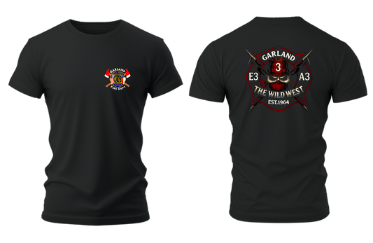 Garland Station 3 New Logo Off-Duty Short Sleeve Shirt