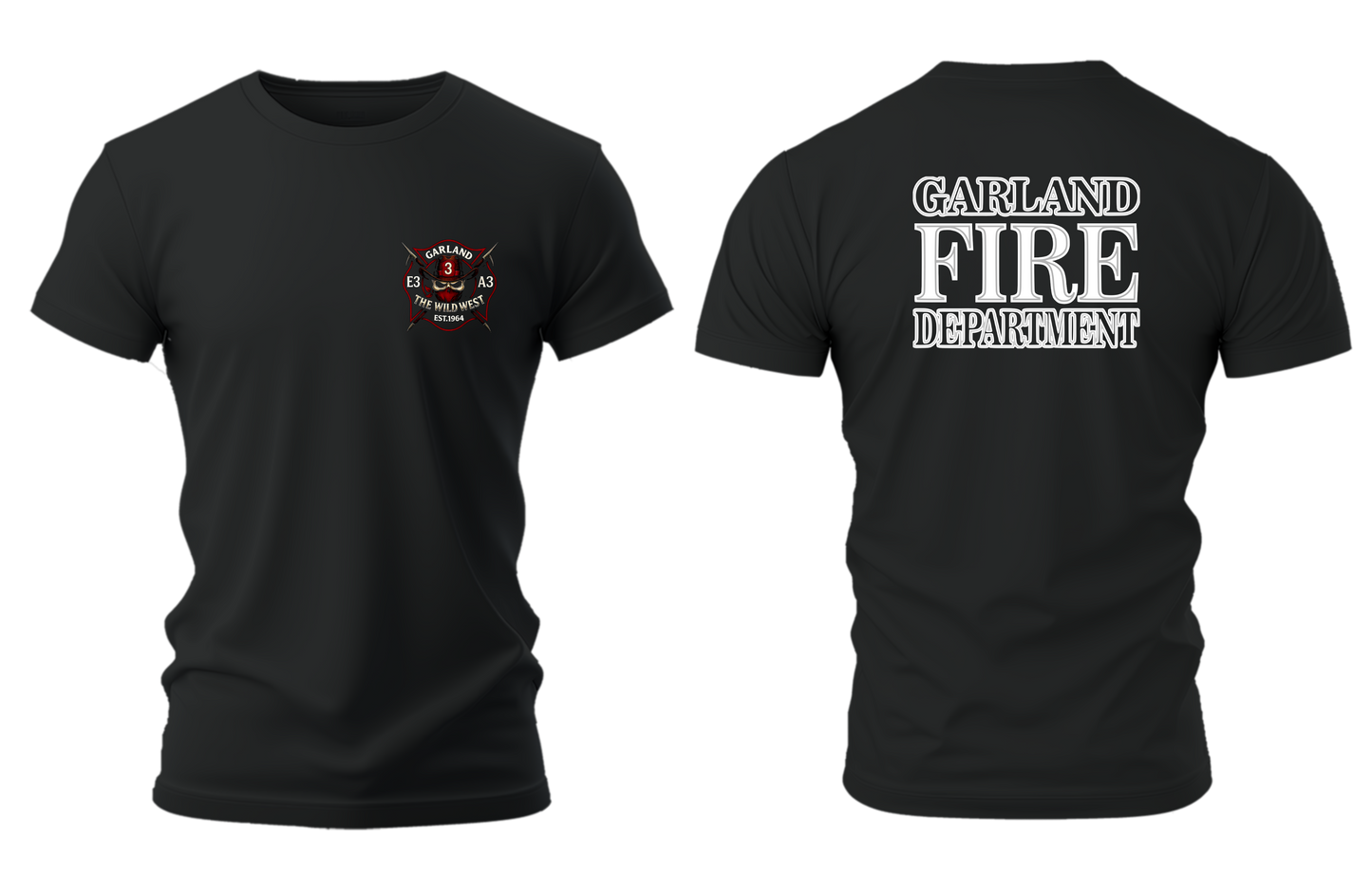 Garland Station 3 New Logo Off-Duty Short Sleeve Shirt