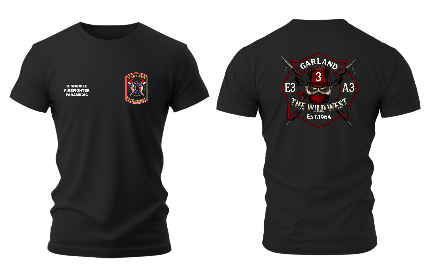 Garland Station 3 New Logo Duty Short Sleeve Shirt